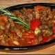 Meat Sautee in Casserole
